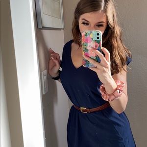 Navy Eddie Bauer T-Shirt Dress